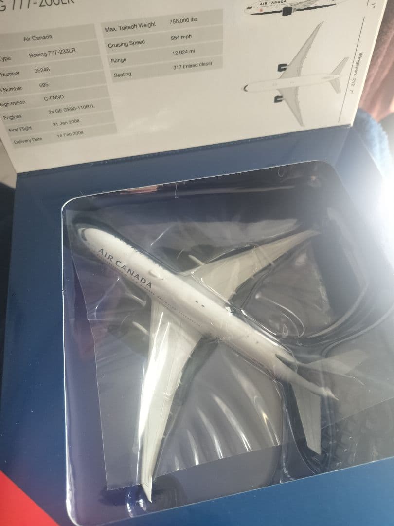 航空機・ヘリコプター Gemini Jets Air  B777-200LR 1/400