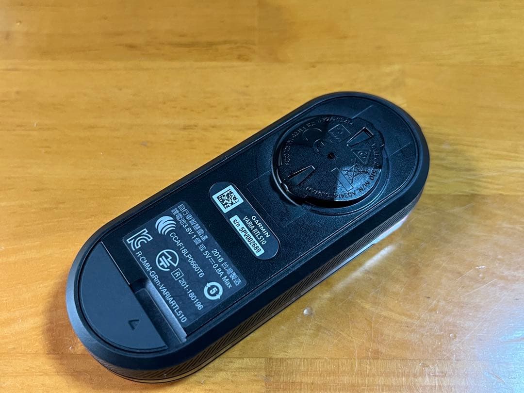 GARMIN Varia RTL510 テールライト
