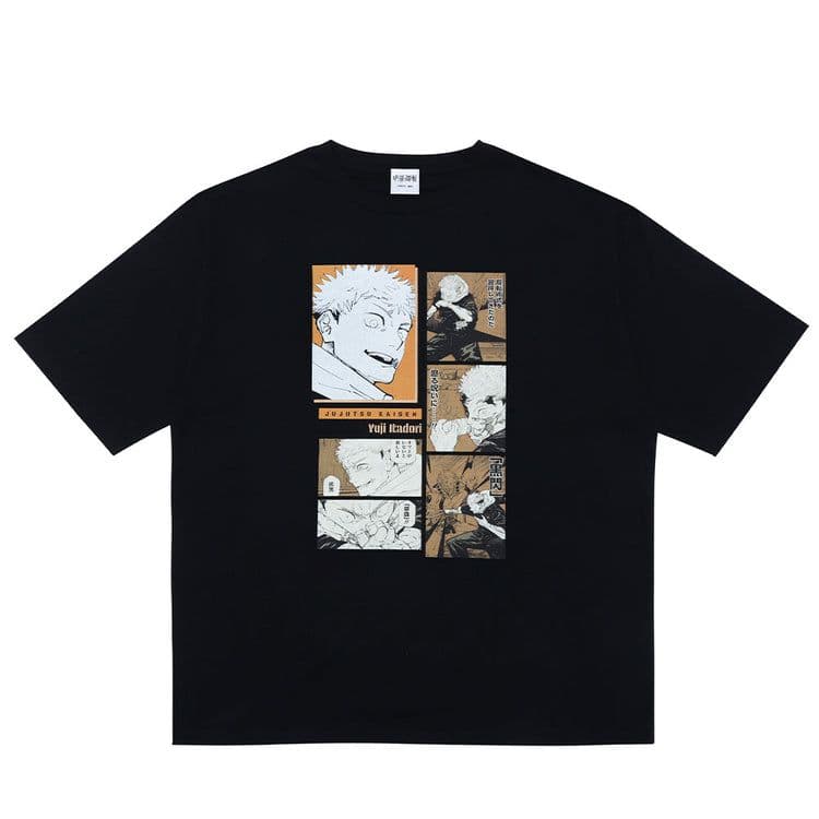 ジャンプショップ 呪術廻戦 ビッグシルエットTシャツ HEROES 虎杖悠仁