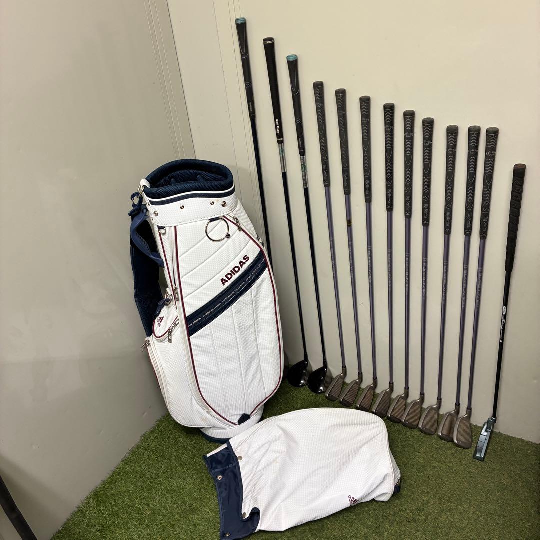 レディースゴルフクラブセット【adidas】【Callaway】ブリヂストン★
