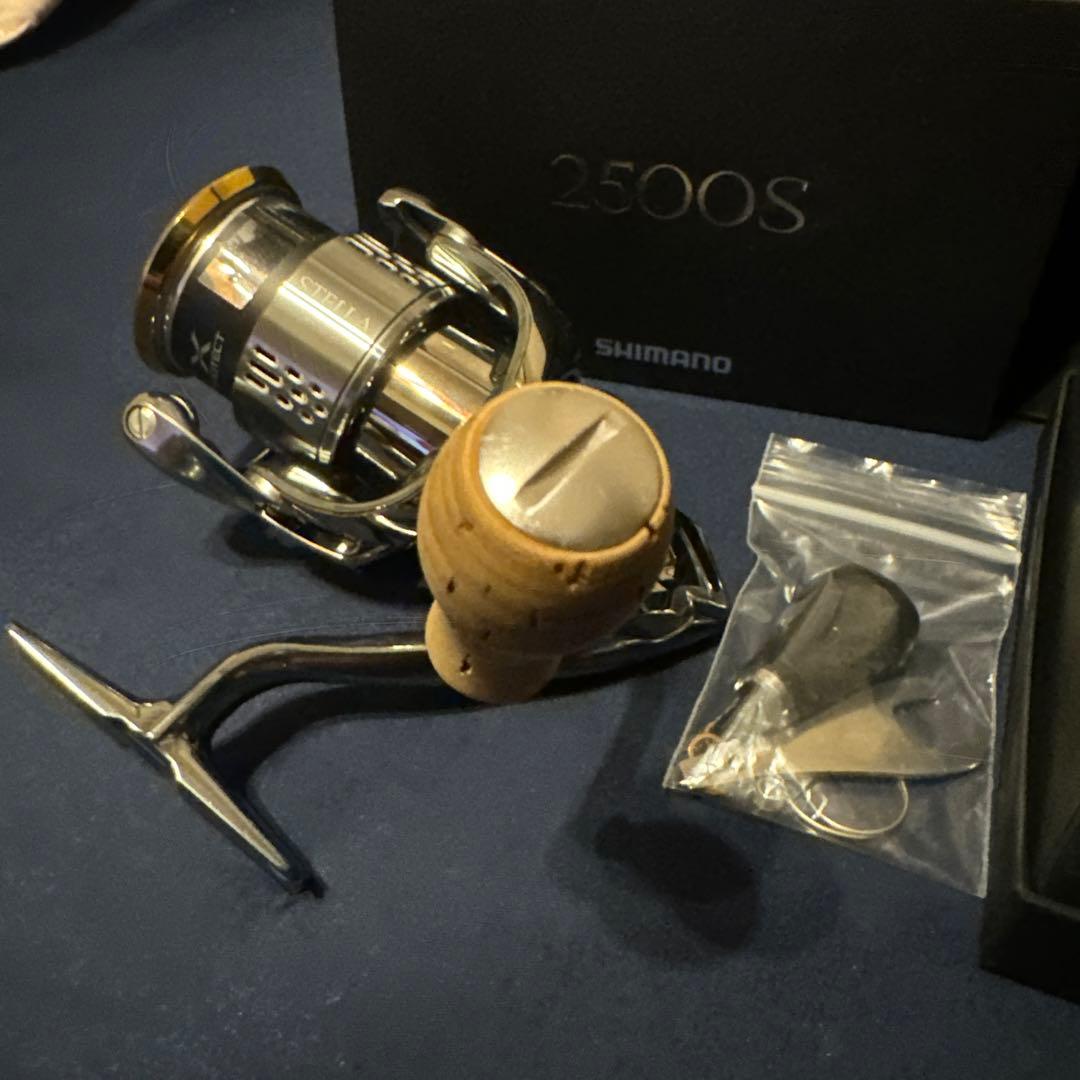 シマノ　18ステラ　2500S 夢屋　エギングコルクノブ