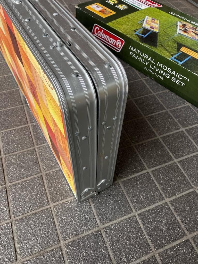 Coleman テーブル ファミリーリビングセット(手渡し限定)
