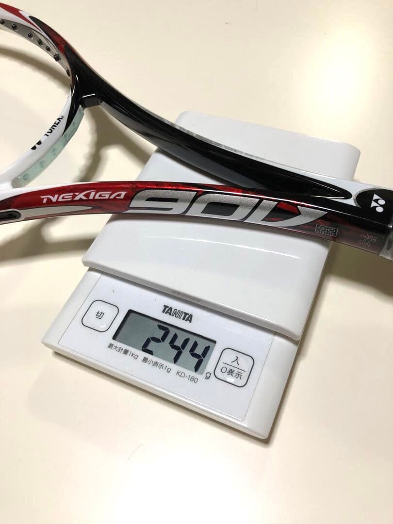 【新品・未使用】ヨネックス YONEX ネクシーガ90v ソフトテニスラケット