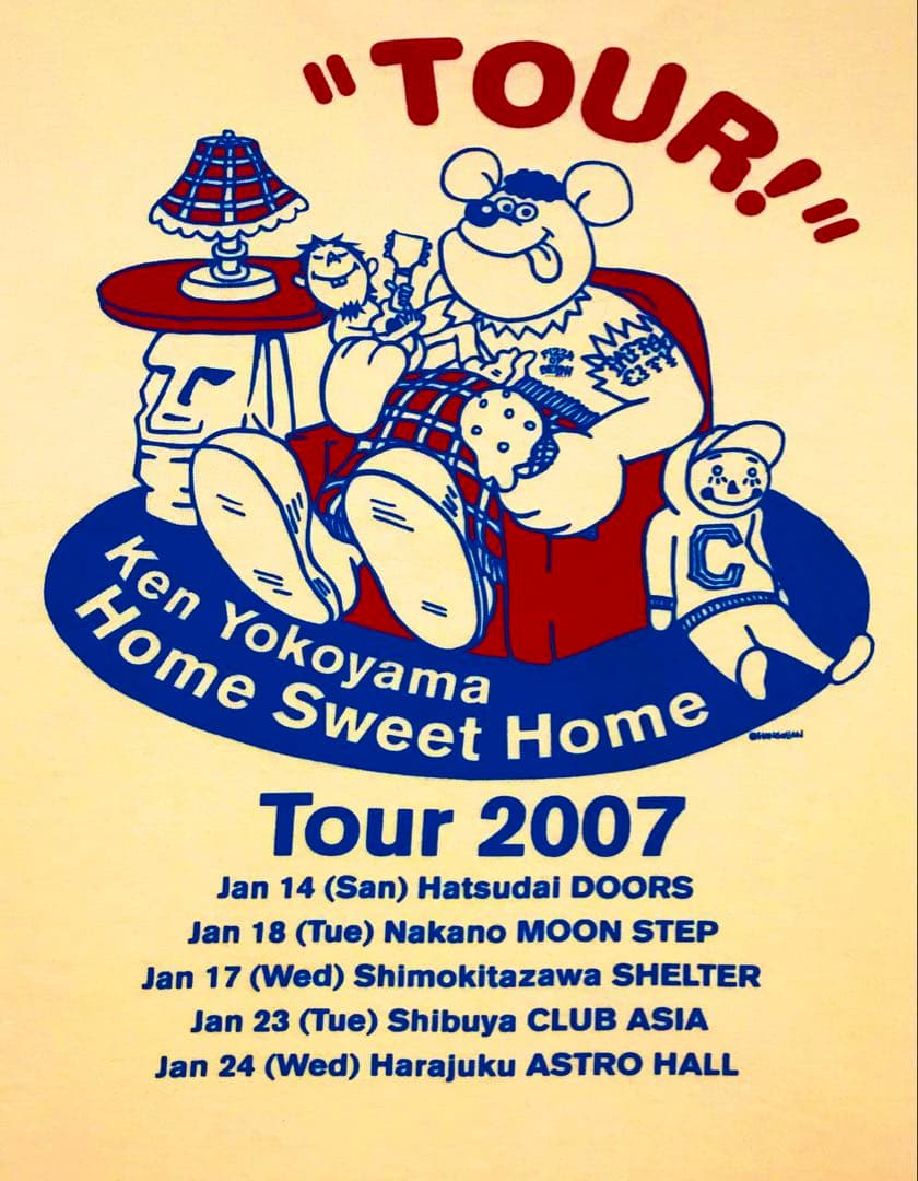 KEN YOKOYAMA横山 健『 Sweet 』ツアーＴシャツ