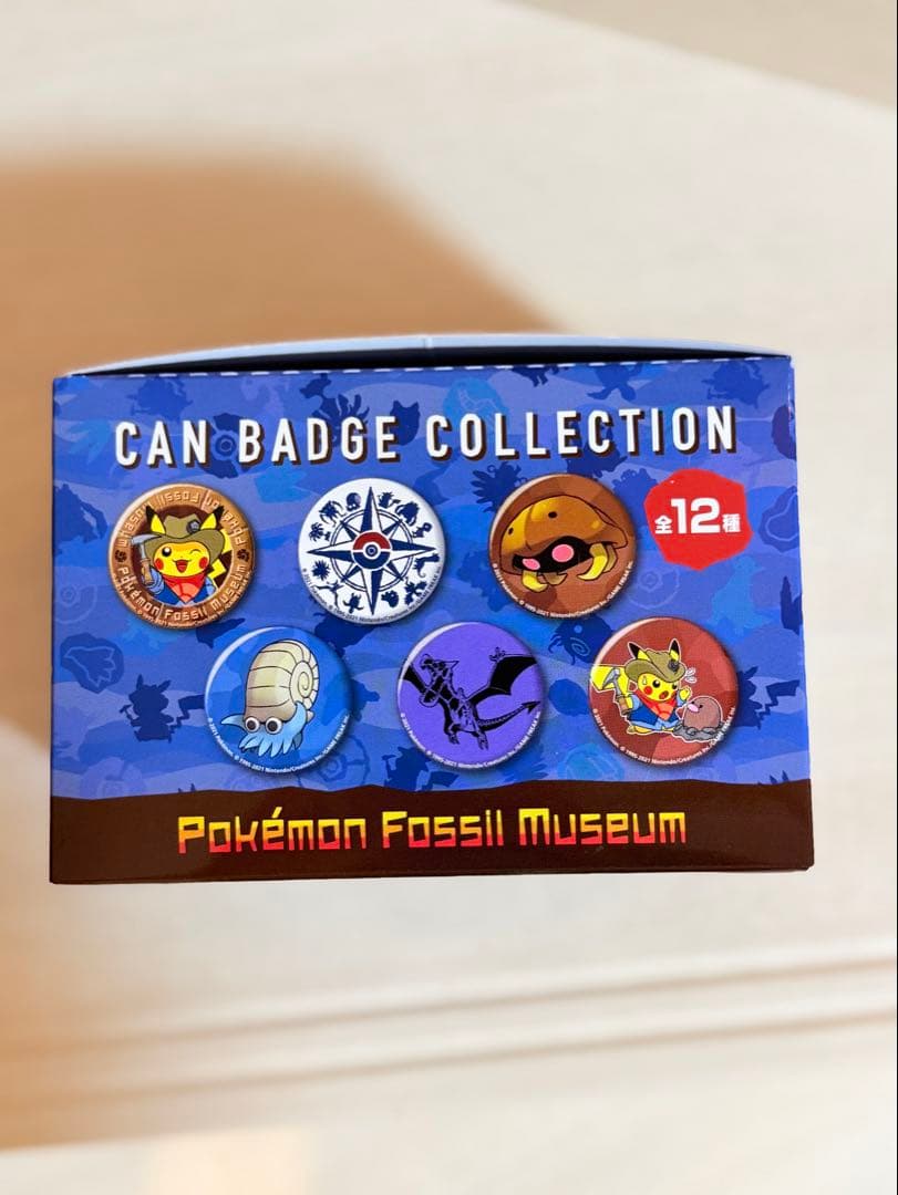 ポケモン化石博物館 缶バッジコレクション 全12種