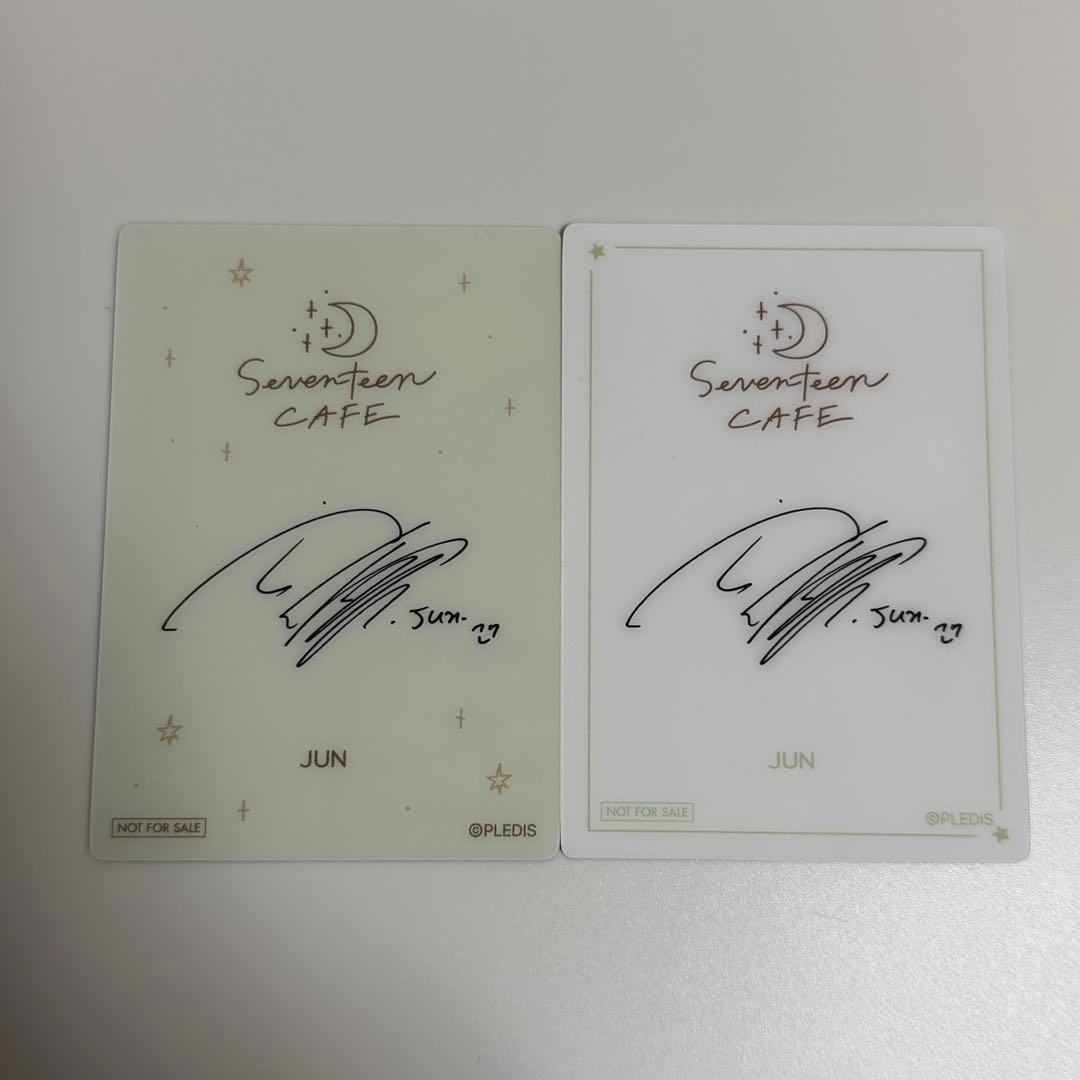 SEVENTEEN CAFE セブチ カフェ EC トレカ ジュン