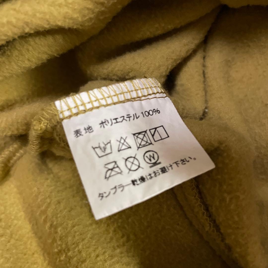 MMA POLARTEC MicroFleeceHoodie フリースマスタード