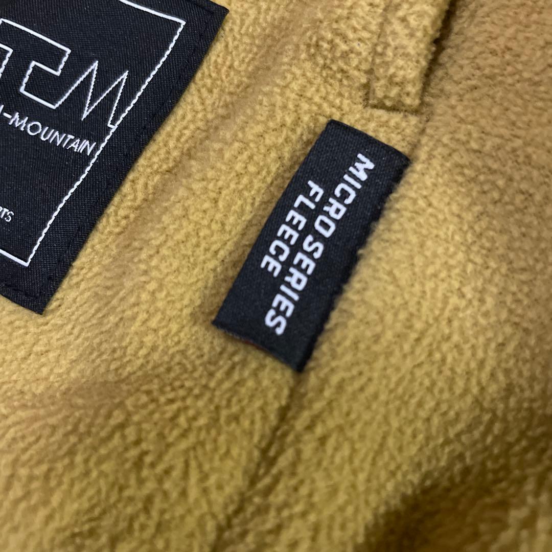 MMA POLARTEC MicroFleeceHoodie フリースマスタード