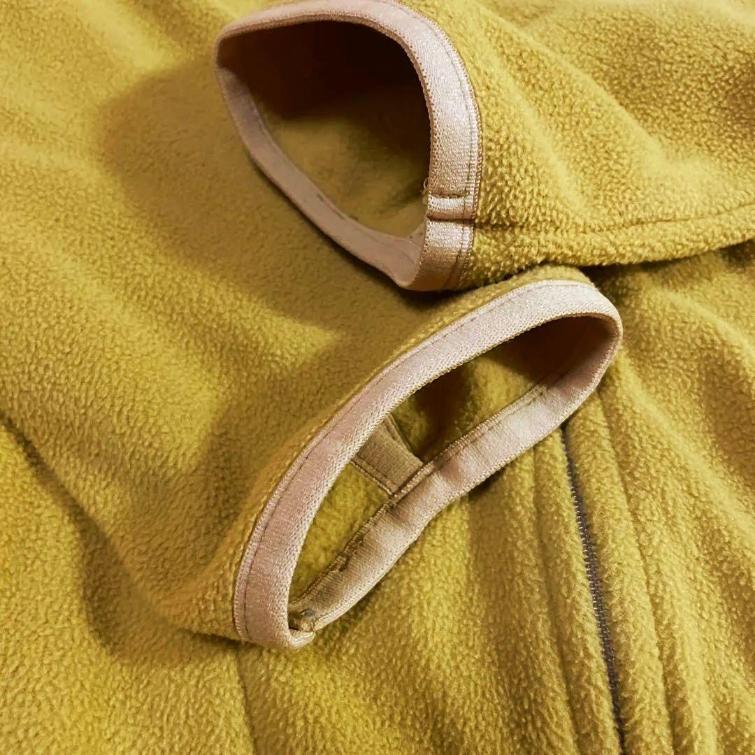 MMA POLARTEC MicroFleeceHoodie フリースマスタード