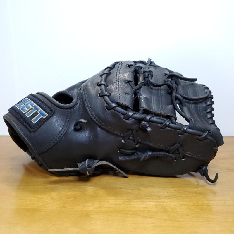ZETT ゼット 松中モデル 限定品 旧ラベル ファーストミット 軟式グローブ