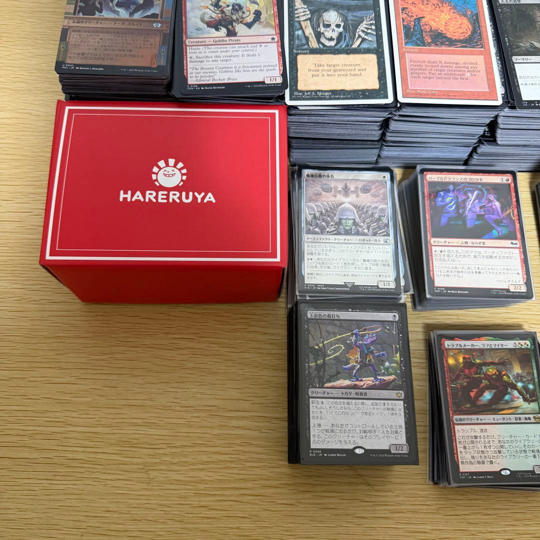 MTG　まとめ売り 4000枚以上　初心者向け構築デッキ3個　断捨離　まとめ売り