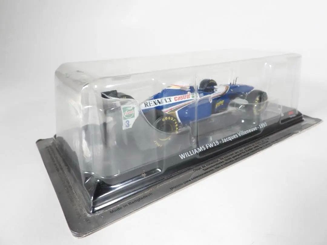 新品デアゴスティーニ WILLIAMS FW19 F1 コレクション 1/24