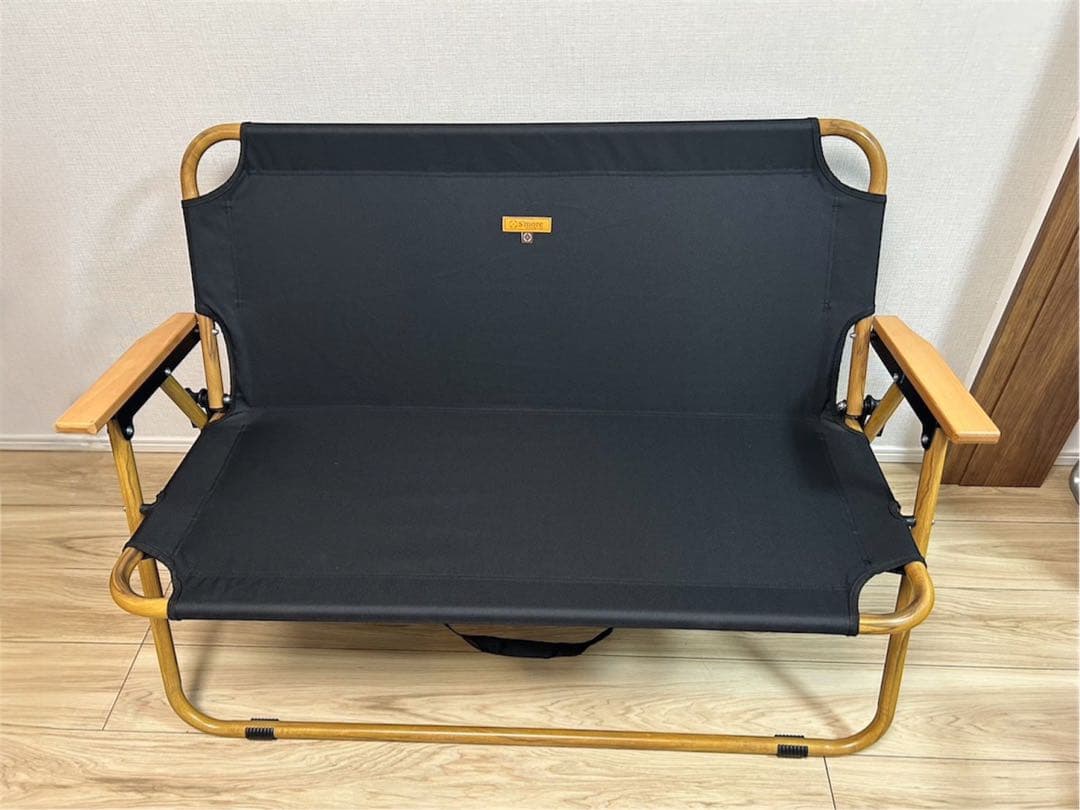 【新中古品】【カバー付】ロゴス/S'more折りたたみベンチ&カバー キャンプ