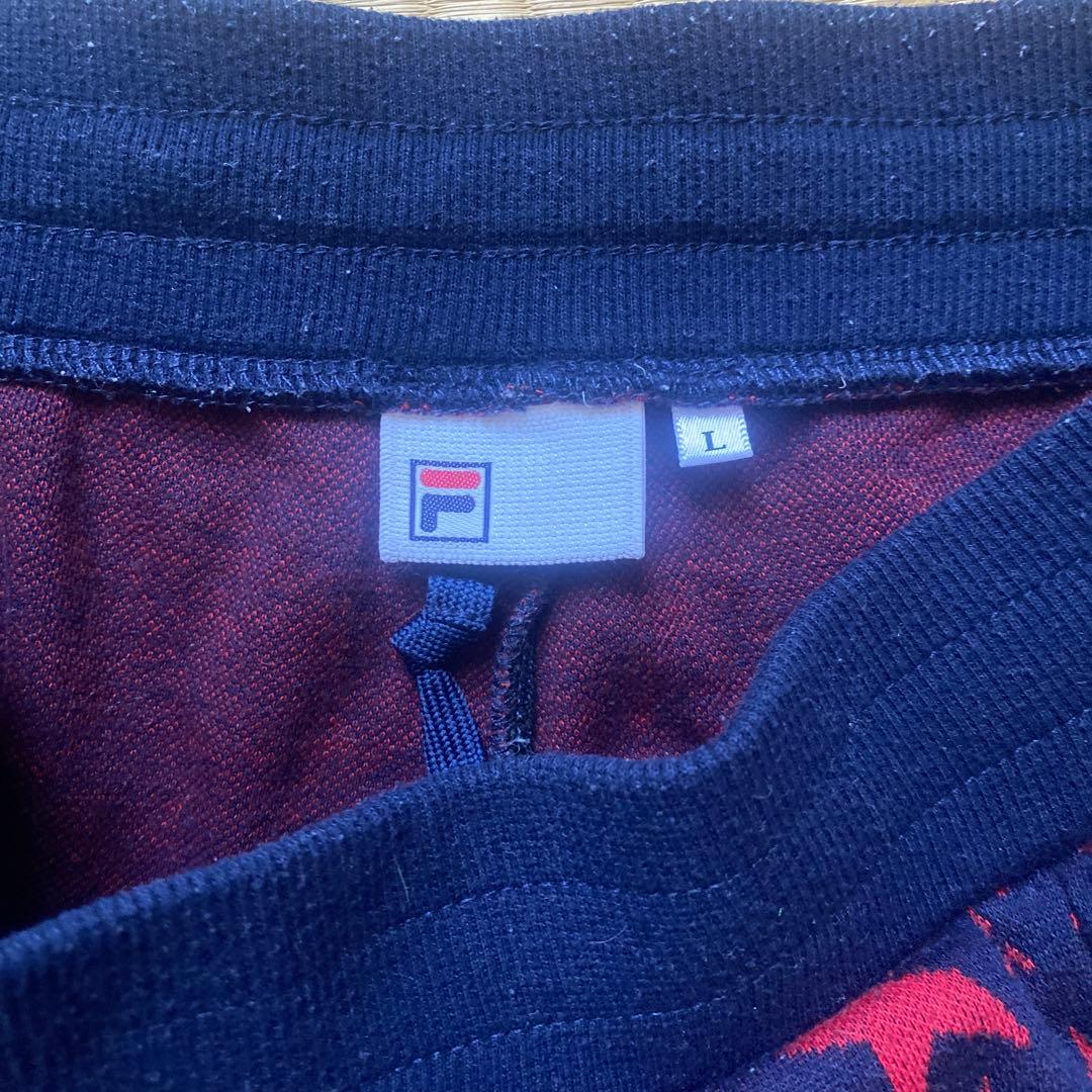 FILA 星柄フード付きジャケット Lサイズ