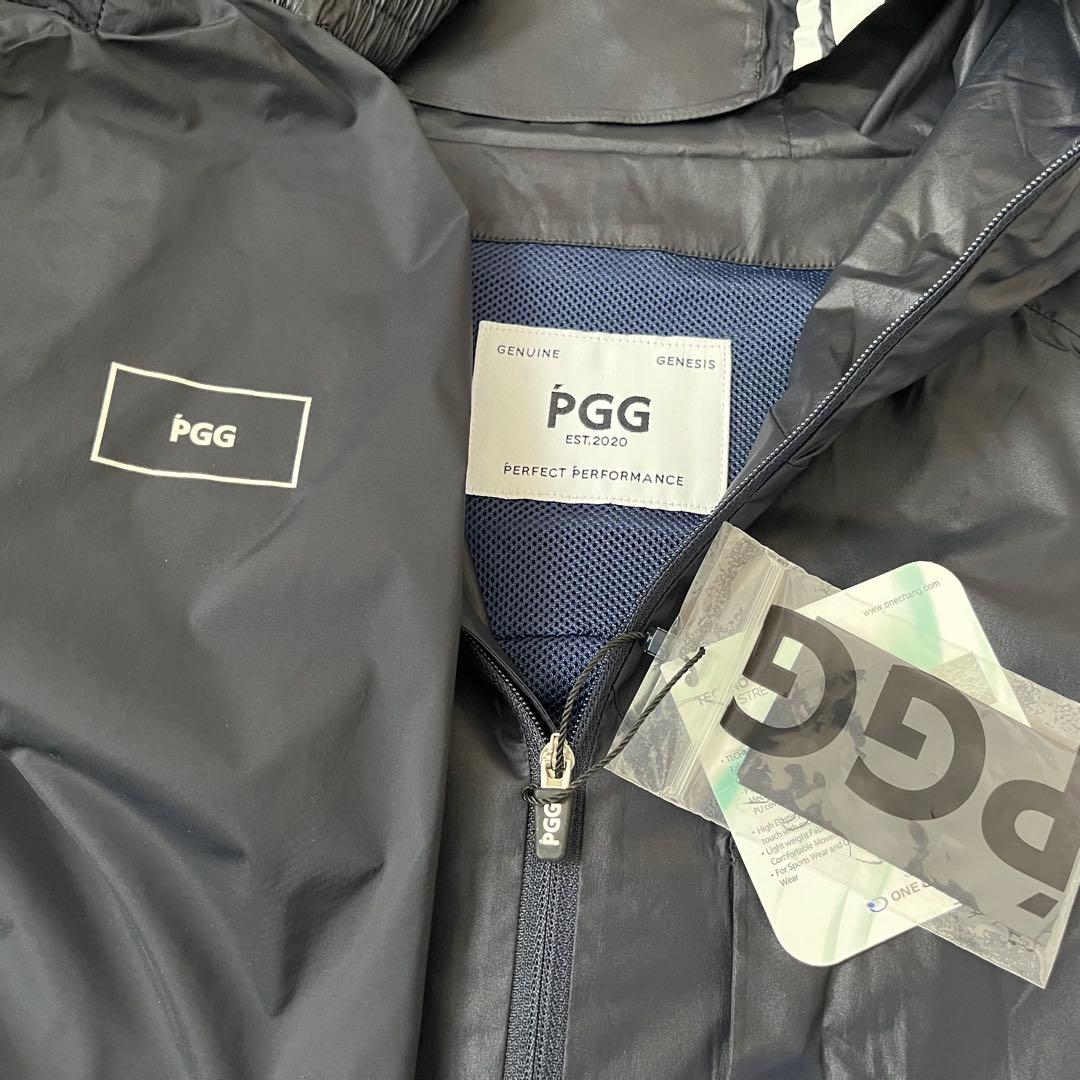 新品★79,200円 PGG パーリーゲイツ 春夏ゴルフセットアップ 濃紺 5