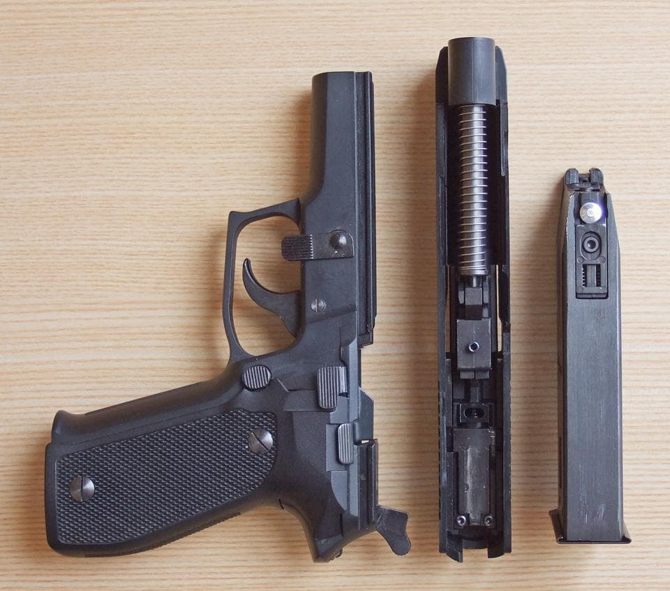 タナカ SIG P226 スーパーバージョン ブローバック ガスガン