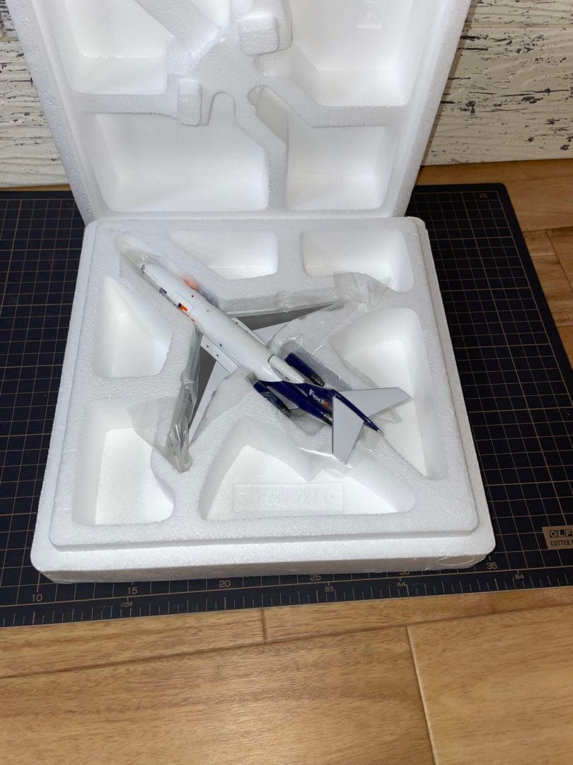 [美品]1/200 B727-100 FedEX N166FE ブルーボックス