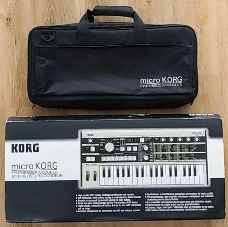 KORG microKORG アナログシンセサイザー 37鍵 箱あり