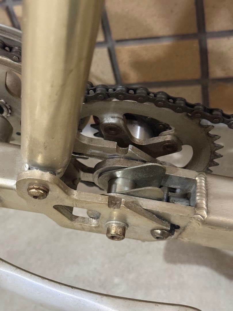 ZEROBIKE 折りたたみ自転車 金色