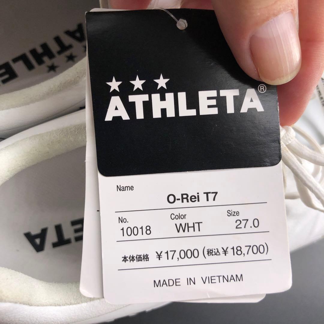 ATHLETA O-Rei T7 サッカースパイク　27cm 新品未使用