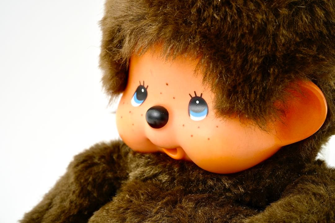 【昭和レトロ】モンチッチ セキグチ 1974年 日本製 リボン付き 美品