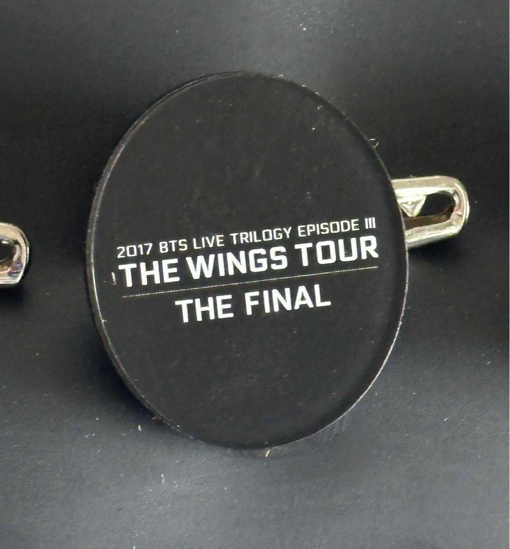 BTS wings tour final 公式　アクリルバッチ　7人