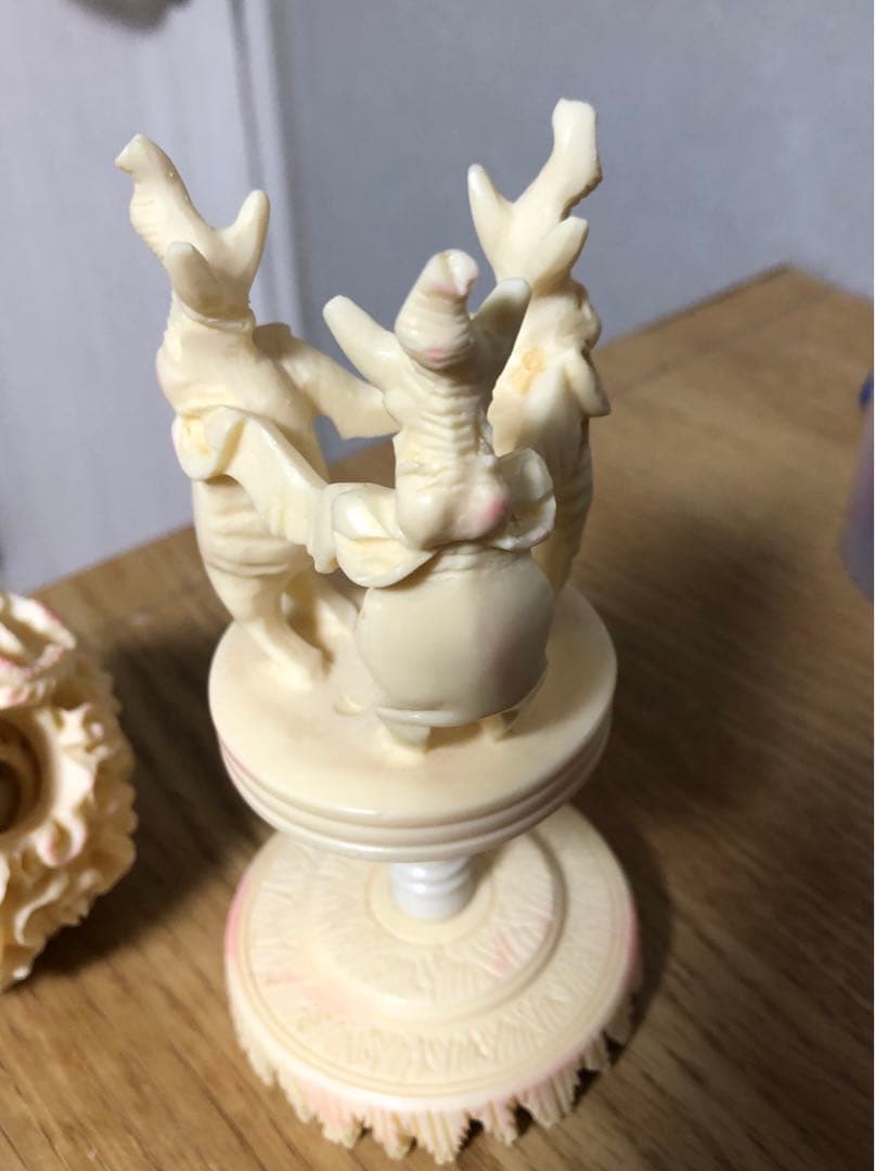 多層球　中国美術　工芸品