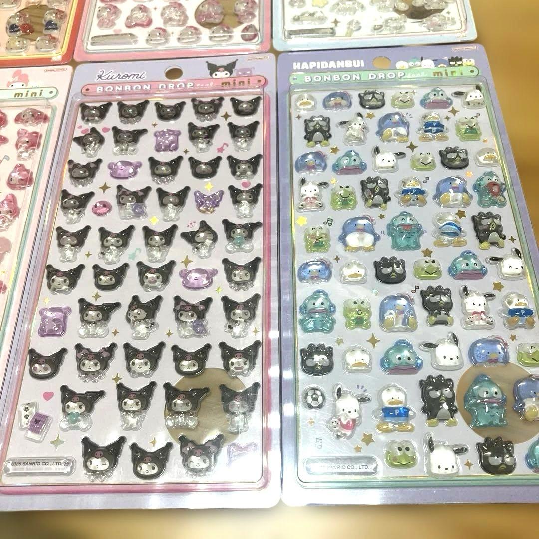 【正規品】ボンボンドロップシール サンリオmini ミニ 6種類 bonbon