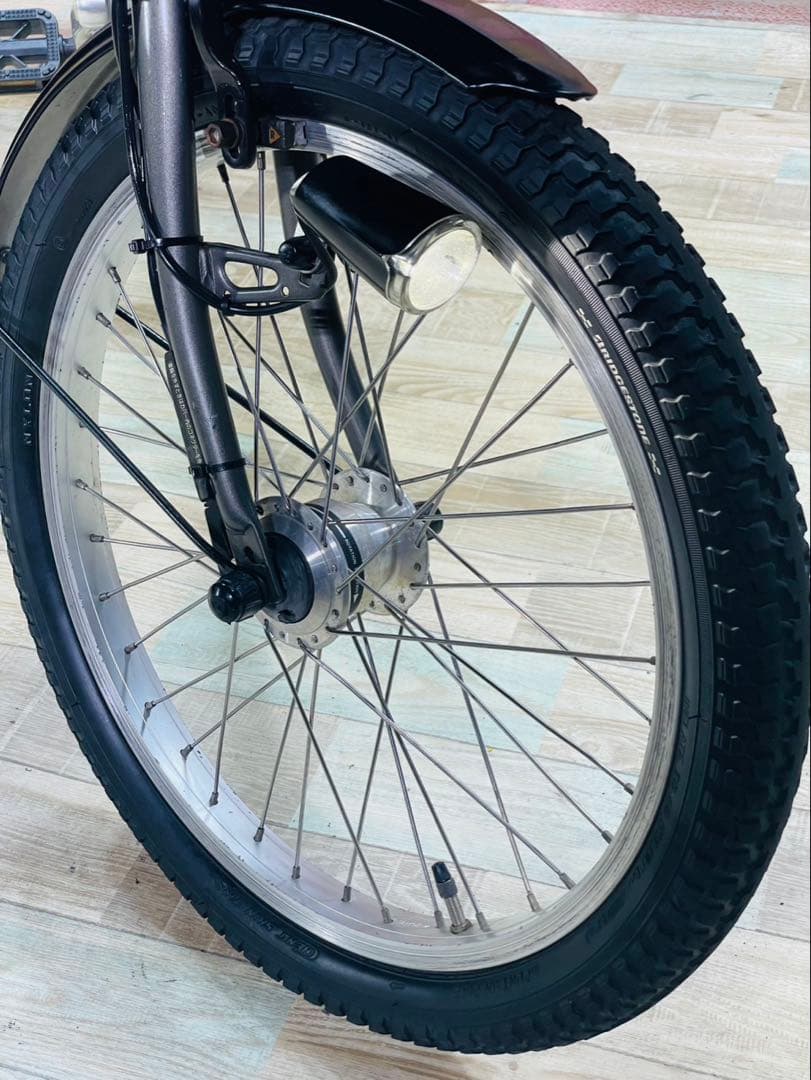 ZK3801 電動自転車 パナソニック ギュット 子供乗せ 20インチ 送料無料