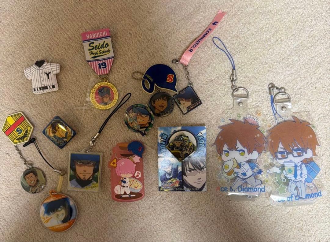 大人気アニメ　ダイヤのAストラップ まとめ買いがお得！