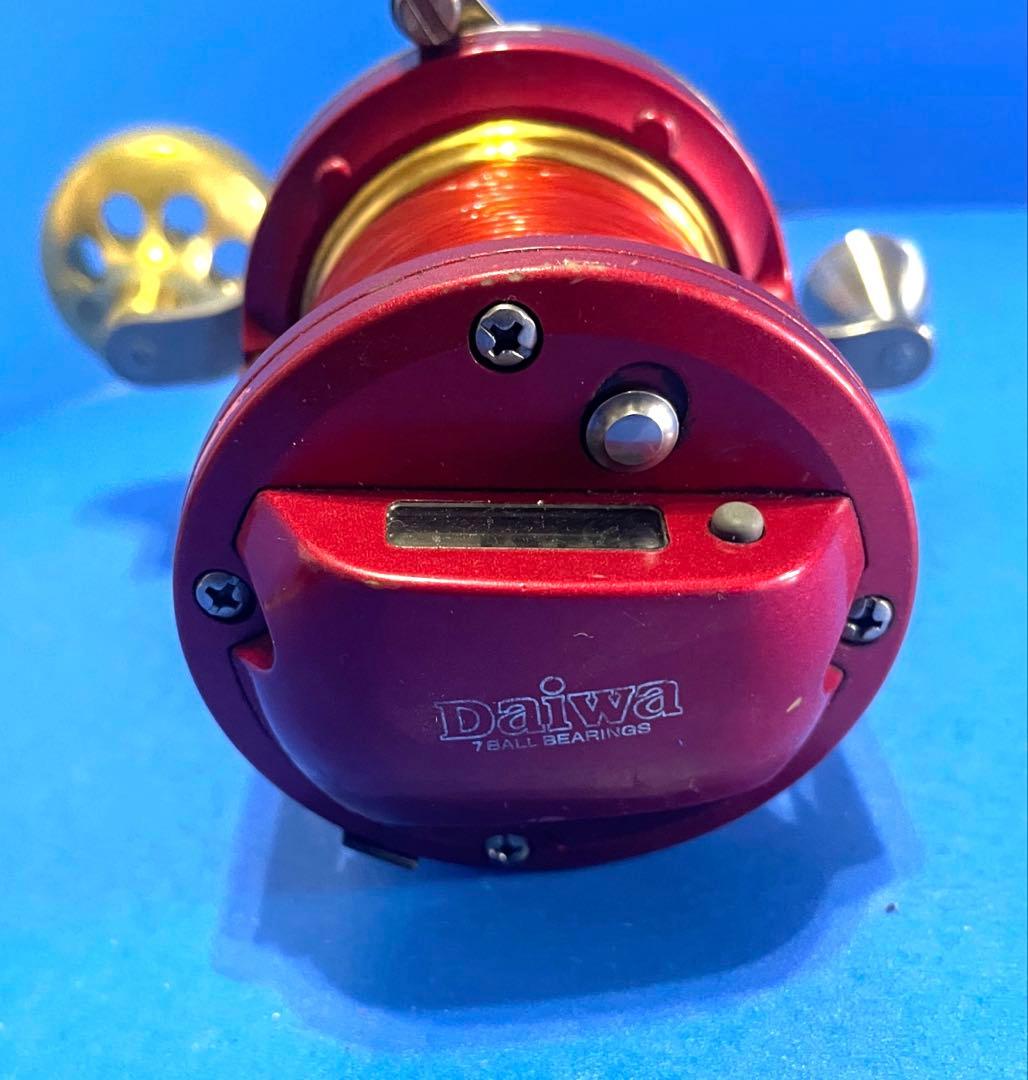 ダイワ シーライン 石鯛Z40WH 遠投 釣武者パワーハンドルゴールド　レバー⓽