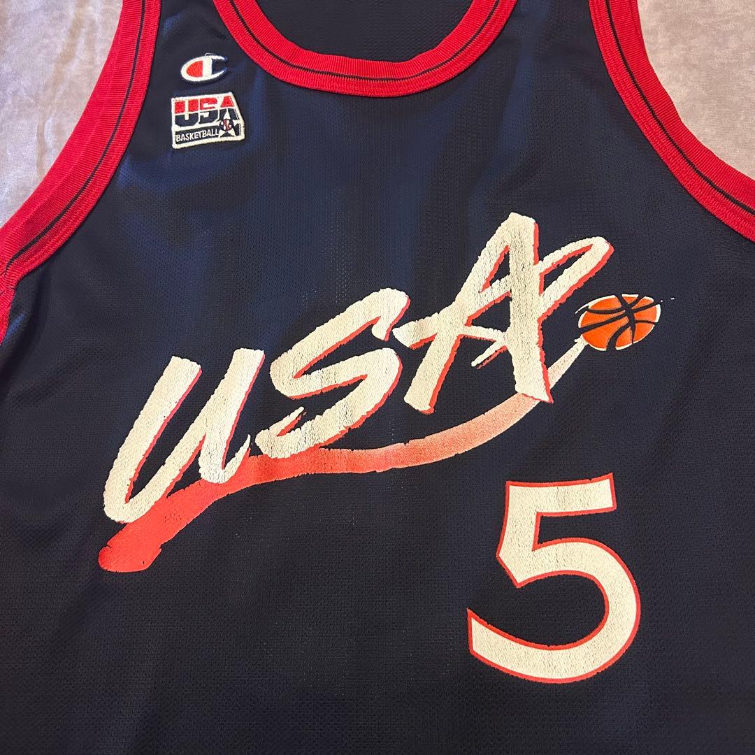 90s champion nba usa grant hill ゲーム シャツ