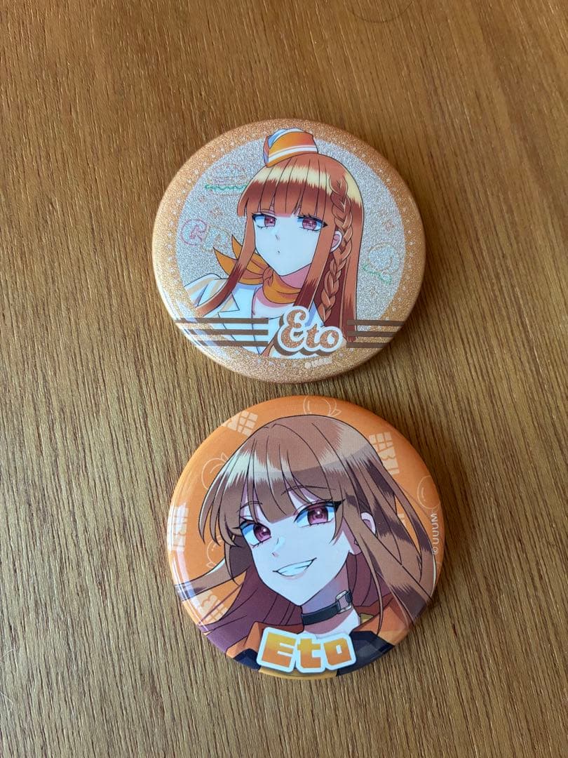 カラフルピーチ　えと　グッズ　まとめ売り　アクスタ　缶バッチ
