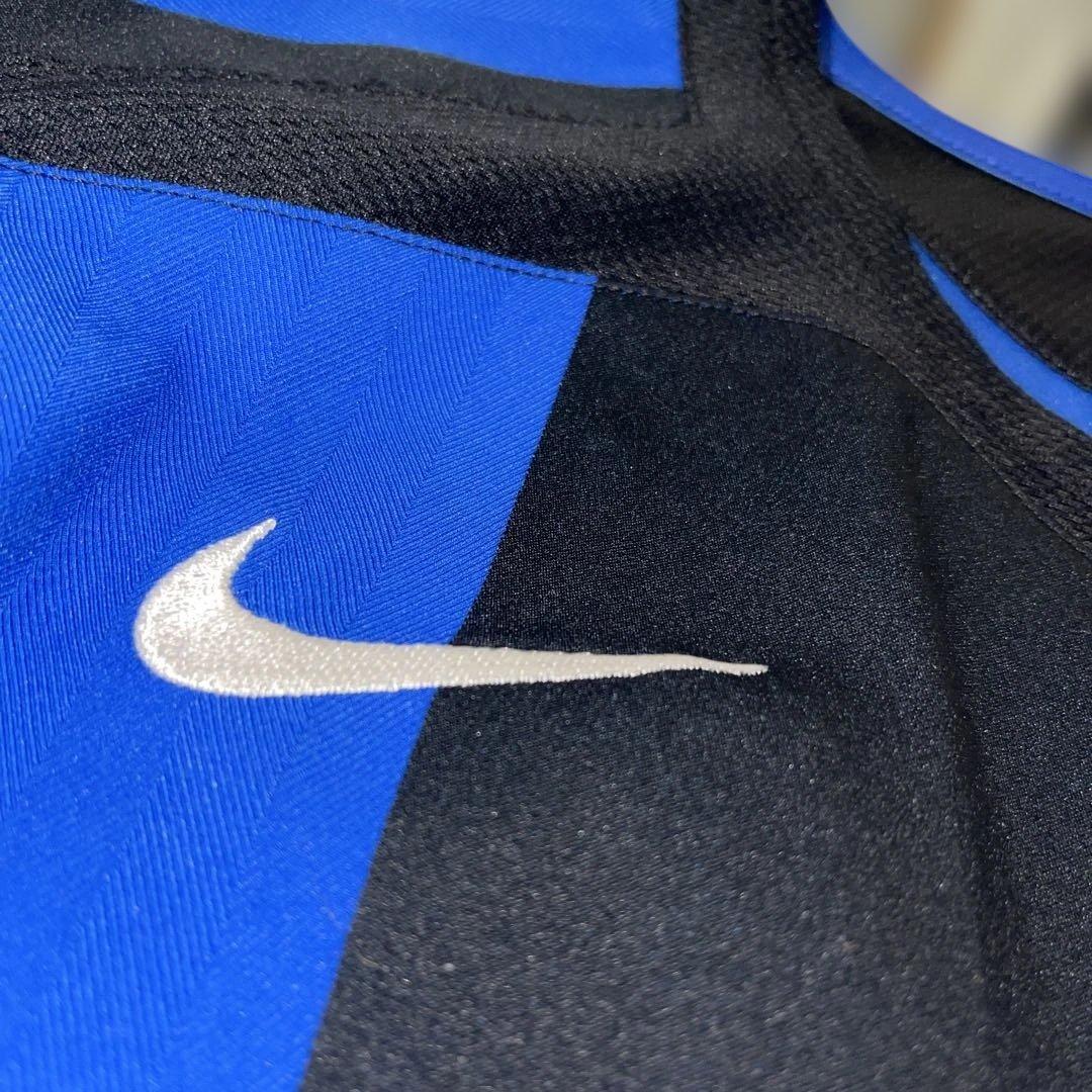 Nike インテル・ミラン シャツ 青黒　NIKE 2005 長袖　ユニフォーム