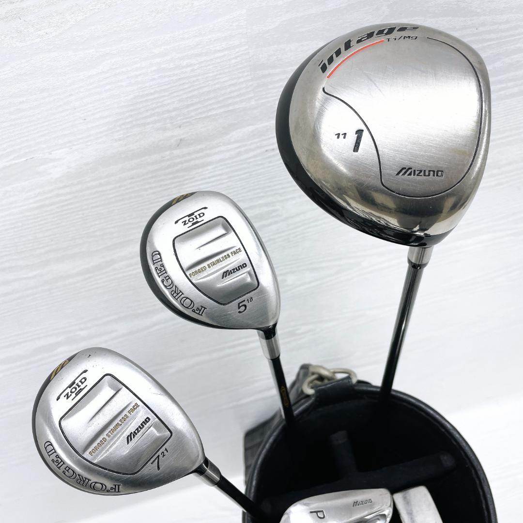 【格安‼】 MIZUNO ミズノ メンズ ゴルフクラブ 初心者セット 11本 R