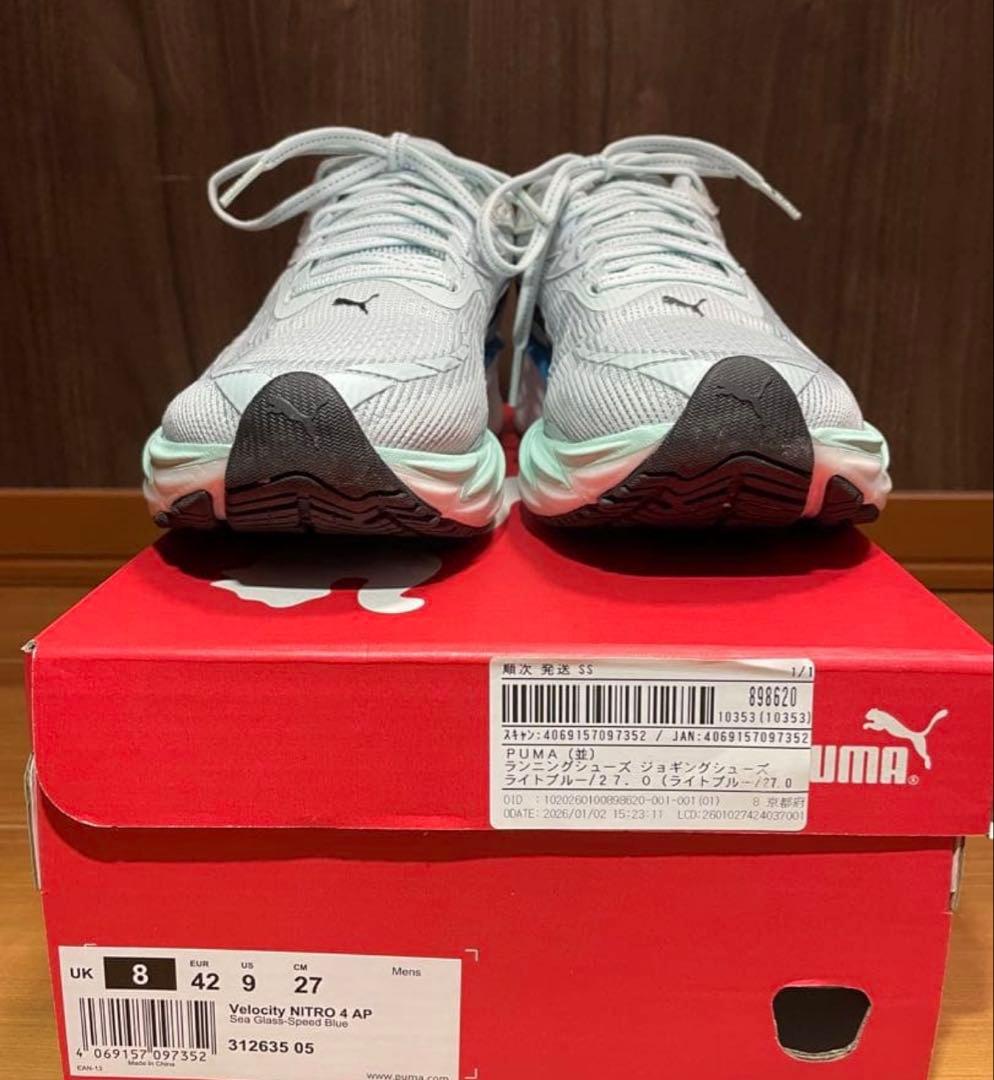 スパイク・シューズ PUMA Velocity NITRO 4 AP 27cm