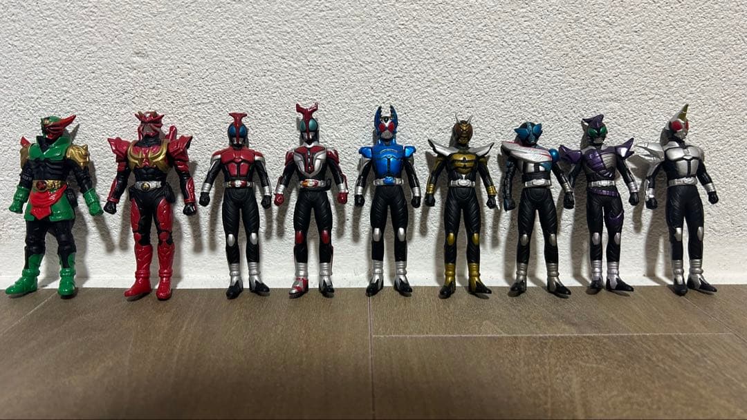 平成仮面ライダー　ミニソフビ　55体　美品 昭和仮面ライダー　ソフビ　フィギュア