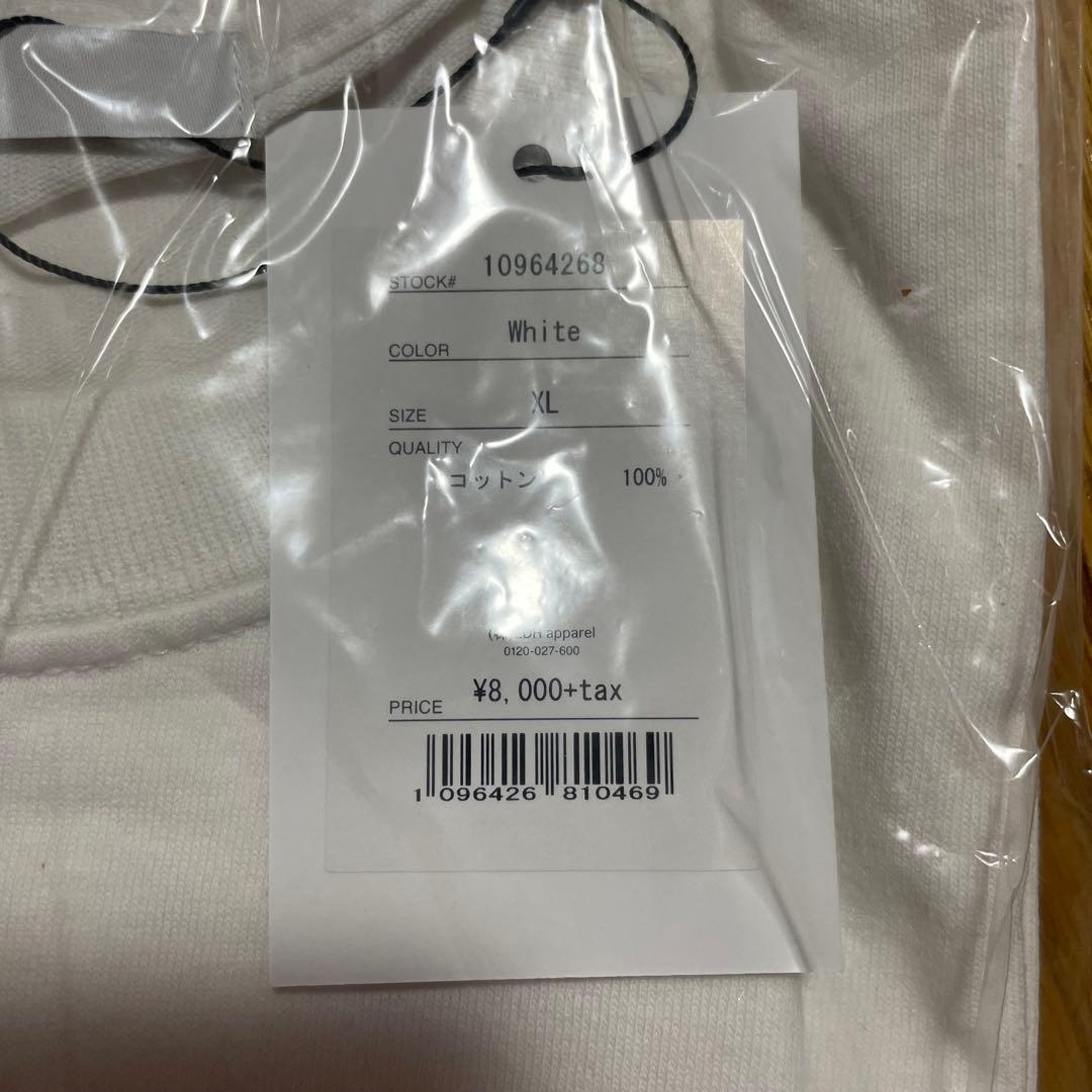 Rily ハート ホワイト Tシャツ XL