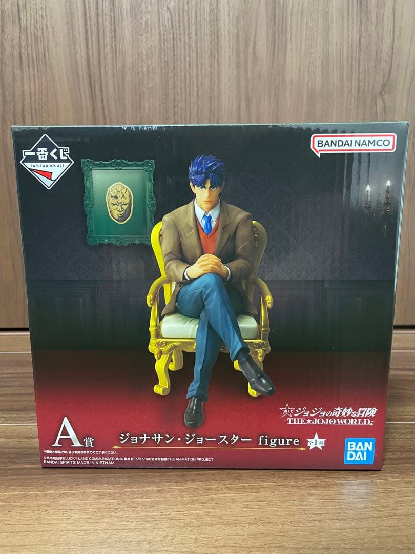 1番くじ　ジョナサン・ジョースター フィギュア A賞　ラストワン　イギー　セット