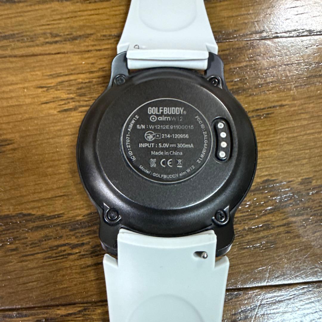 ゴルフナビ GPS GOLF BUDDY aim w12
