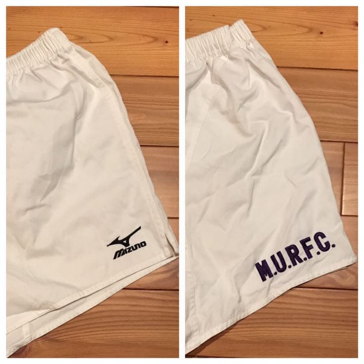 明治大学ラグビー部 公式戦 ラグビー ショーツ ラグパン 選手支給品 非売品 紫