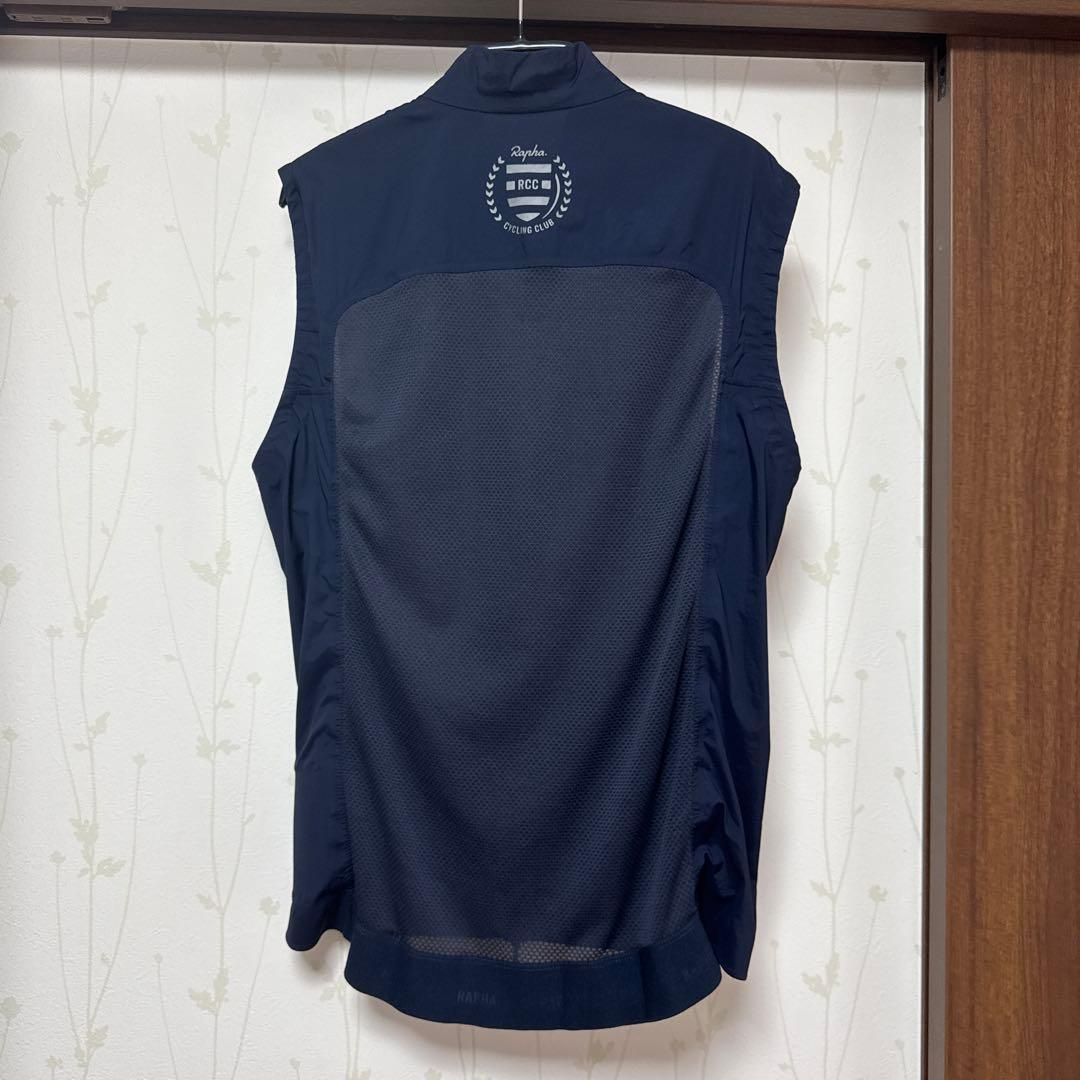 Rapha RCC プロチーム ライトウェイトジレ S ネイビー