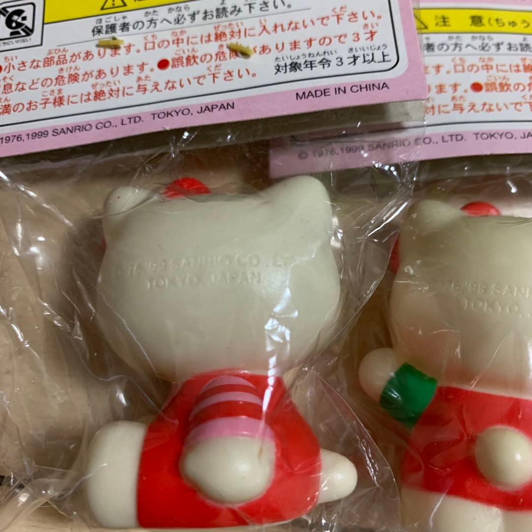サンリオ　ハローキティ　笛付き　ソフト人形　3種セット