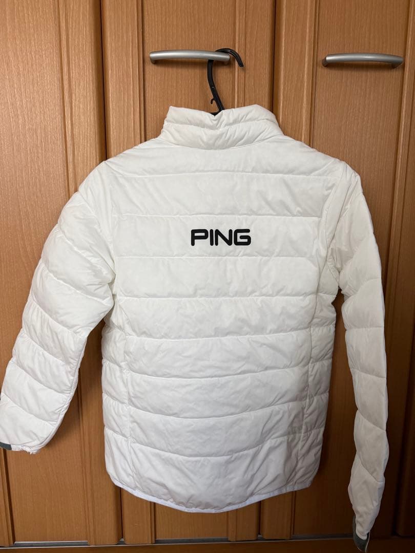 PING レディース中綿ジャケット ホワイト　M