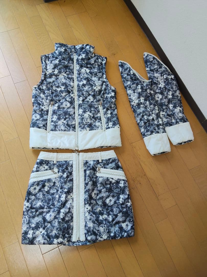 キャロウェイ 中綿 花柄 セットアップ