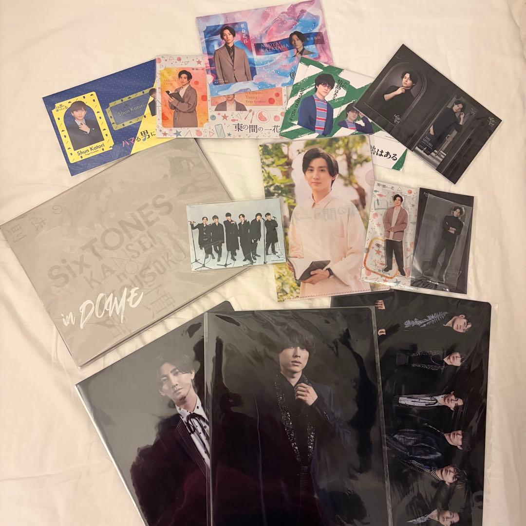 SixTONESグッズまとめ売りCD DVD アクスタ ライブグッズ