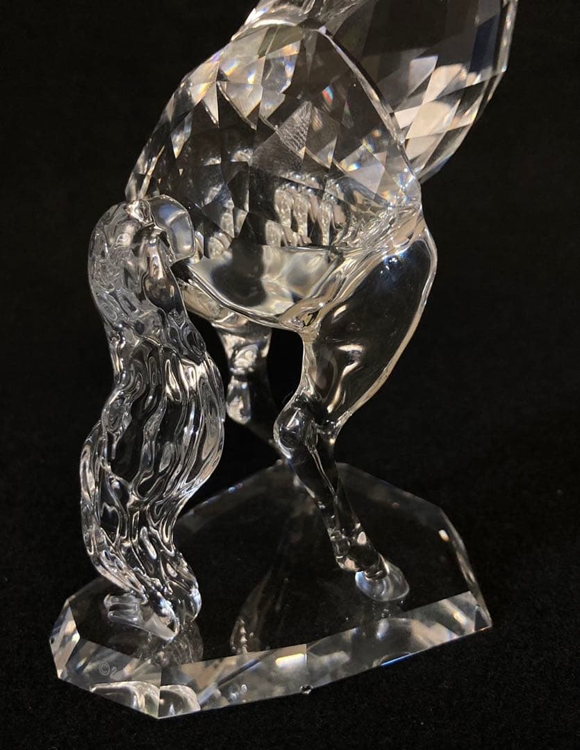 【希少】Swarovski Stallion 種牡馬 フィギュリン オブジェ