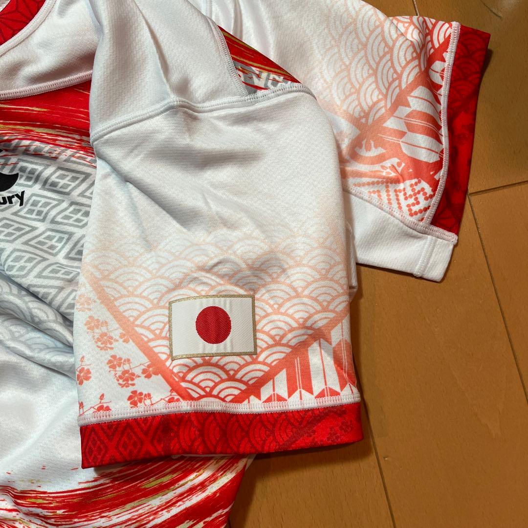Canterbury JPN7s ラグビーウェア ホワイト/レッド