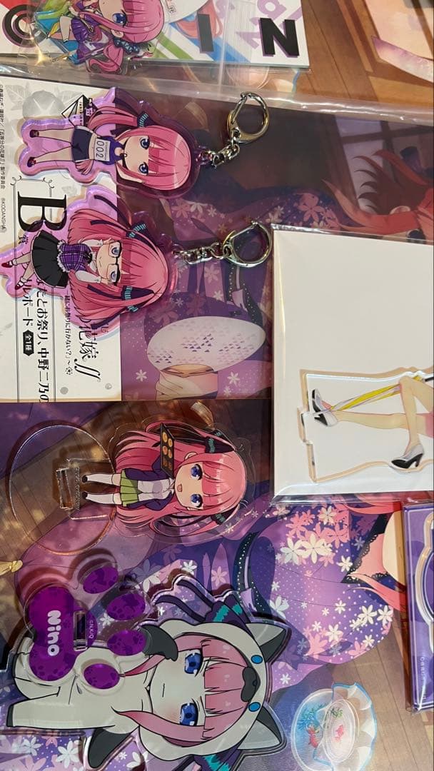 五等分の花嫁 中野二乃　タペストリー　アクスタ