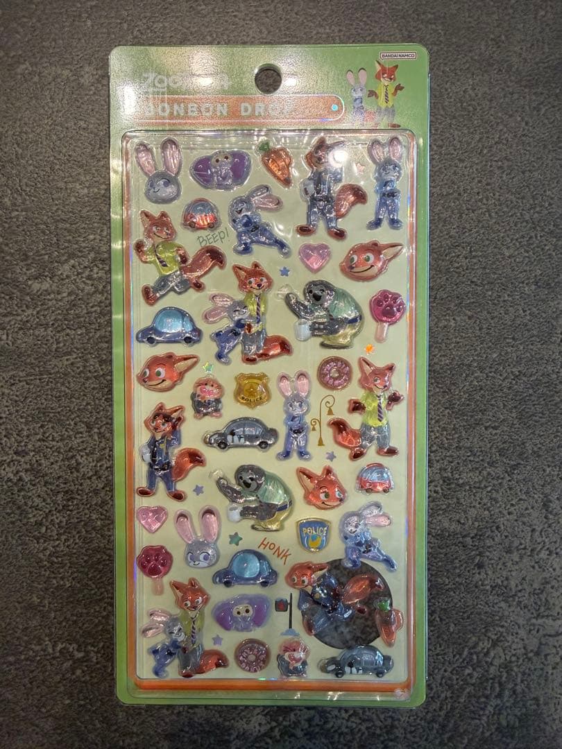 ボンボンドロップシール　ディズニー